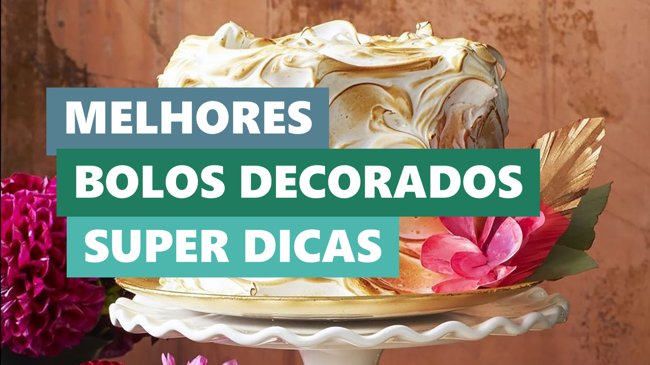 Melhores Ideias Bolos Decorados