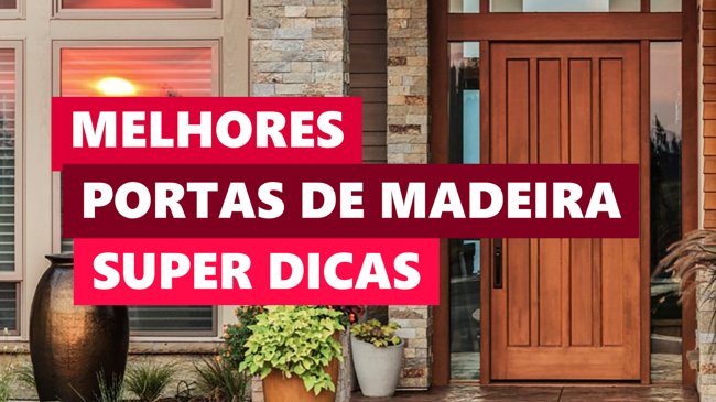 Melhores Ideias Portas de Madeira