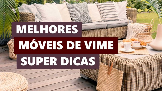 Melhores Ideias Móveis de Vime