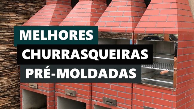 Melhores Ideias Churrasqueira Pré-Moldada