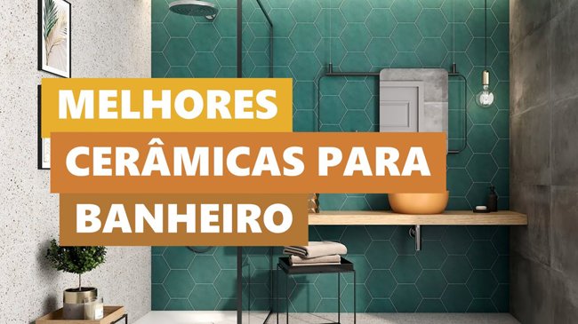 Melhores Ideias Cerâmica para Banheiro