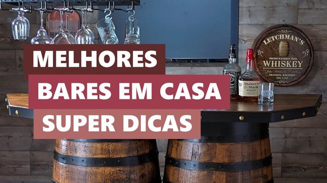 Melhores Ideias Bar em Casa