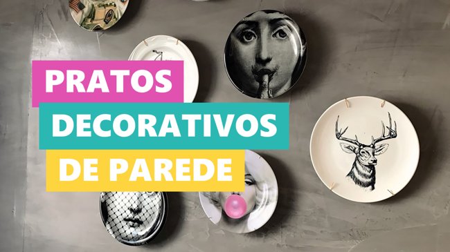 Melhores Ideias Pratos Decorativos de Parede