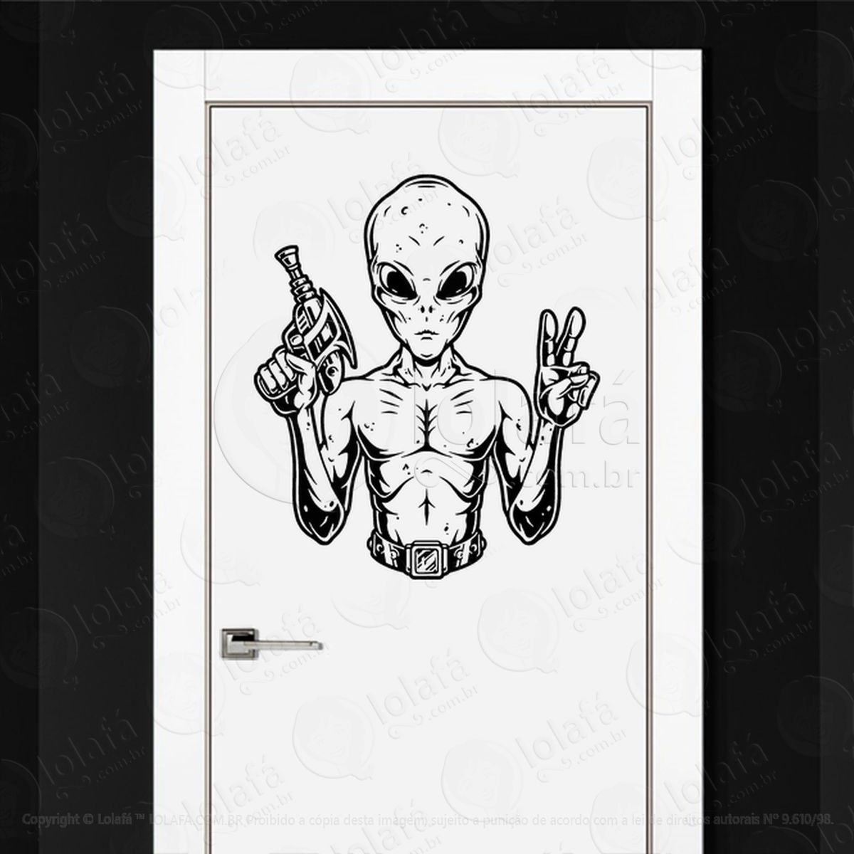 inteligência extraterrestre adesivos alienígenas intergalácticos mod:47