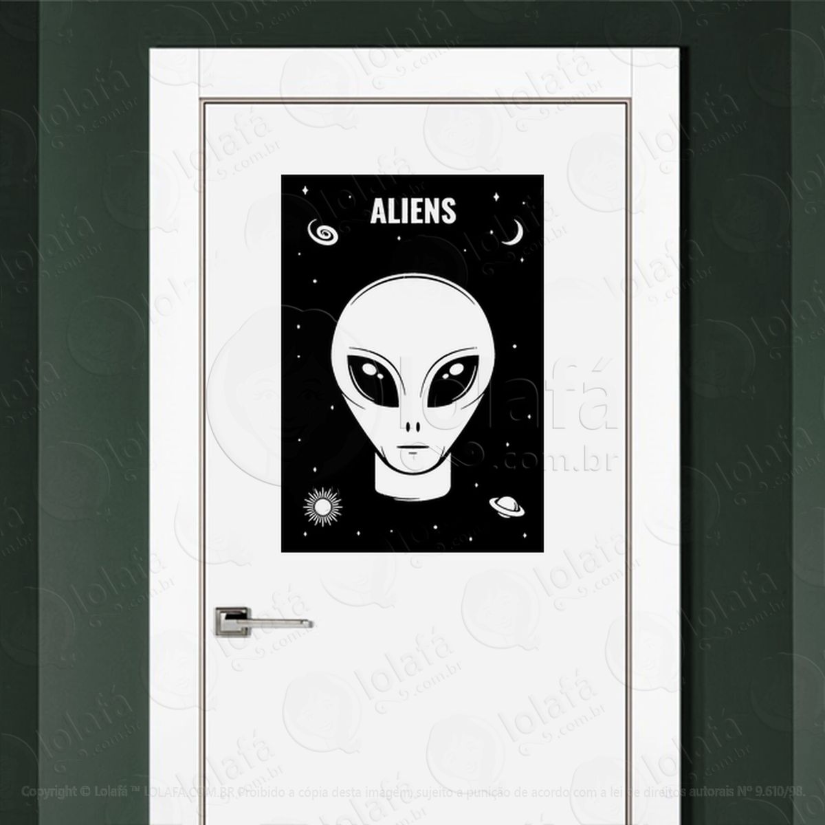 aliens do universo adesivos alienígenas intergalácticos mod:48