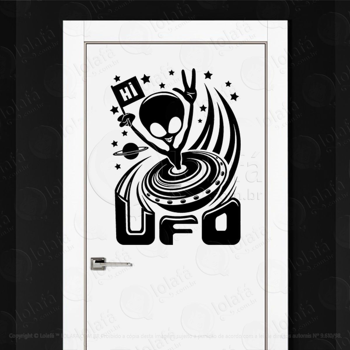 alien mensageiro adesivos alienígenas intergalácticos mod:63