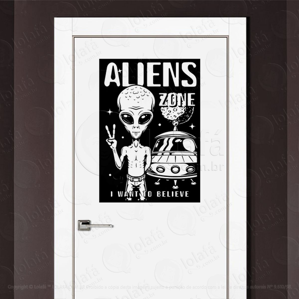 zona alienígena eu quero acreditar adesivos alienígenas intergalácticos mod:79