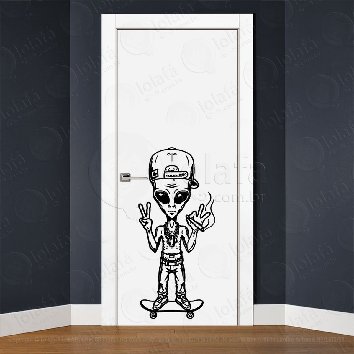 adesivo d alien 000081 2