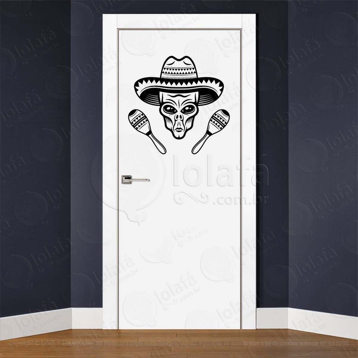adesivo d alien 000102 2