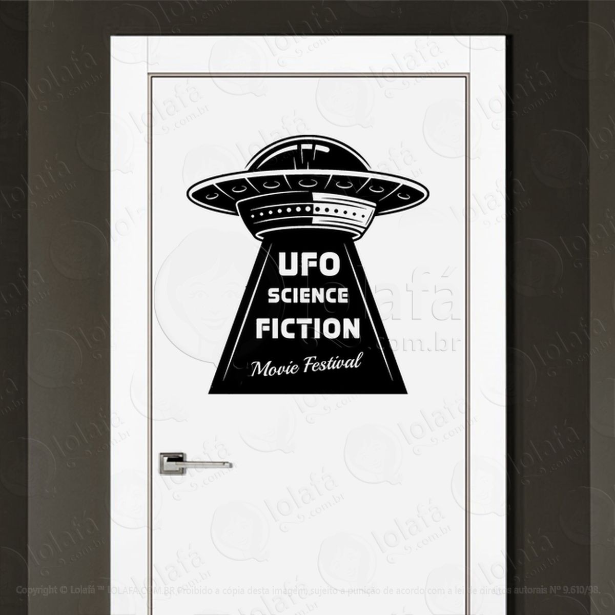 festival de cinema de ficção científica ufo adesivos alienígenas intergalácticos mod:122