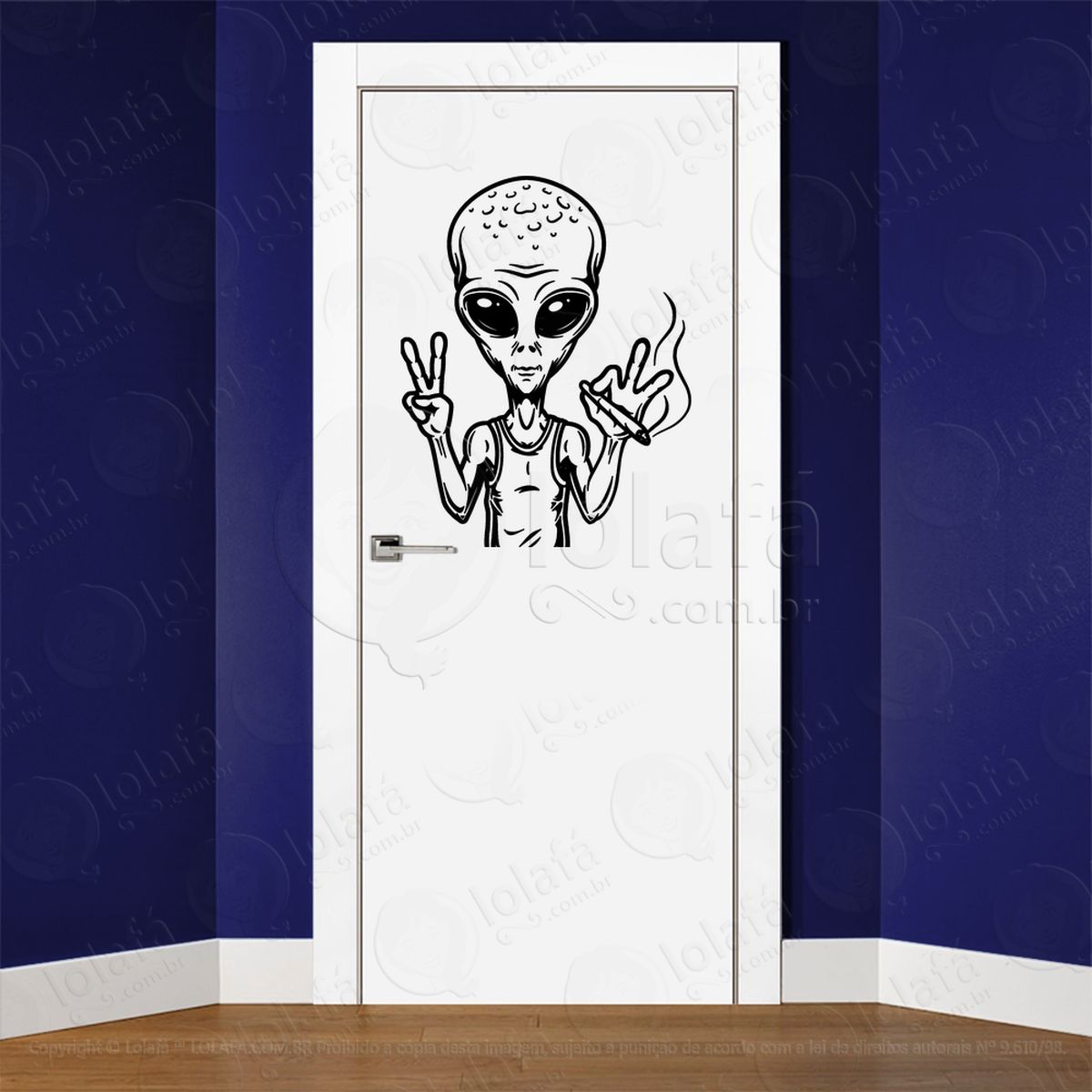 adesivo d alien 000123 2