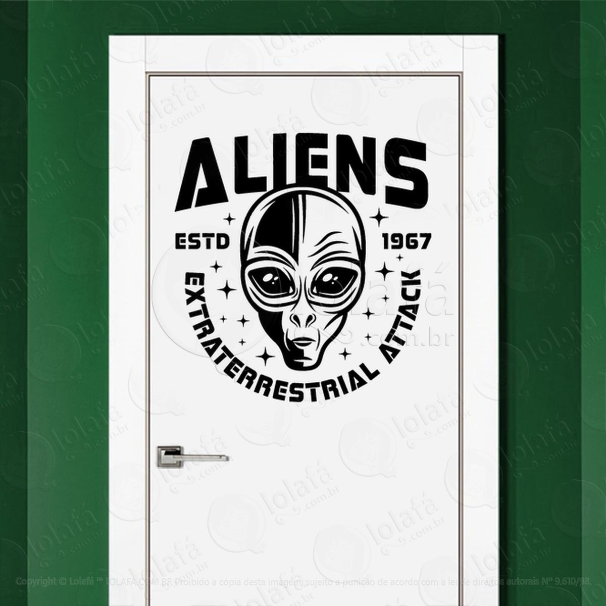 aliens ataque extraterrestre adesivos alienígenas intergalácticos mod:128