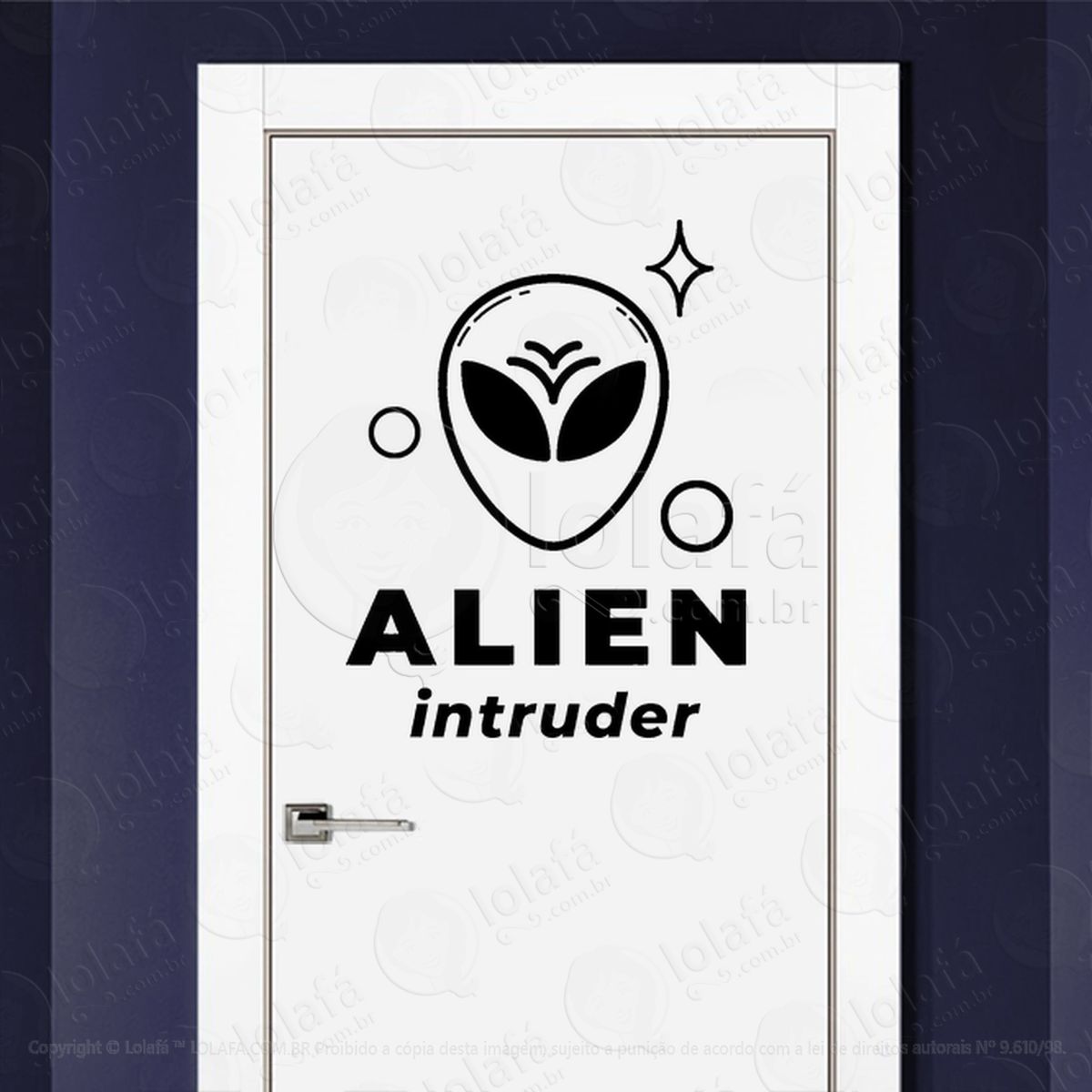 intruso alienígena adesivos alienígenas intergalácticos mod:133