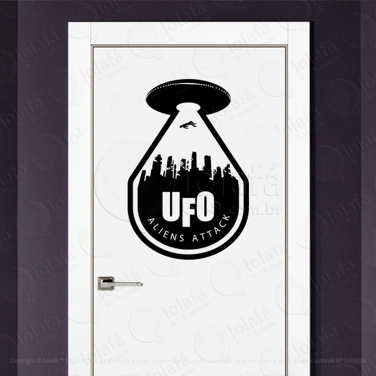 ataque alien ufo adesivos alienígenas intergalácticos mod:142