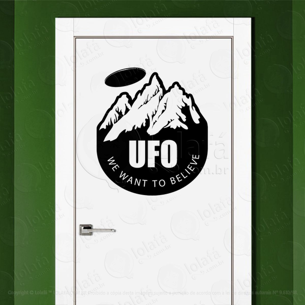 ufo nós queremos acreditar adesivos alienígenas intergalácticos mod:145