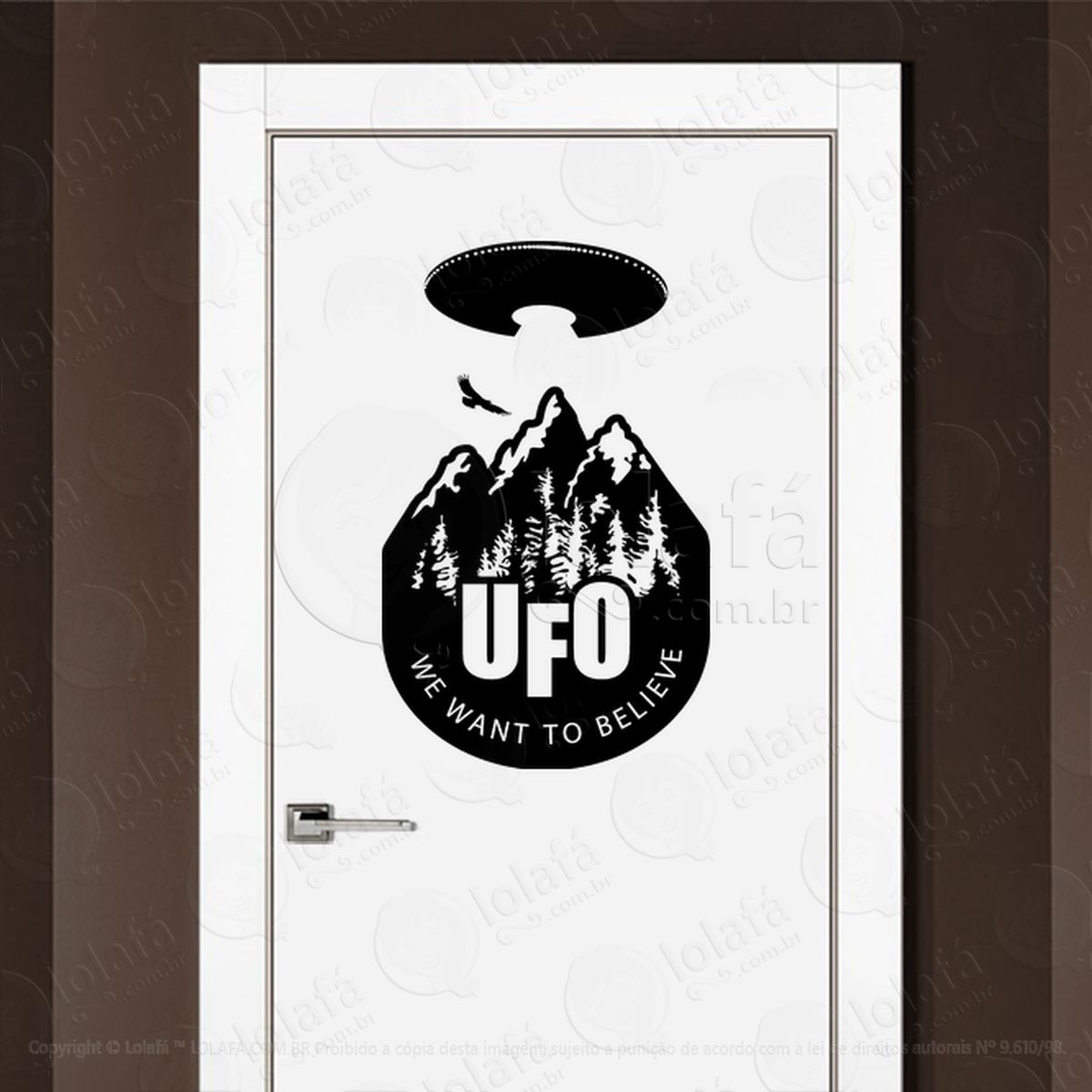 ufo nós queremos acreditar adesivos alienígenas intergalácticos mod:146