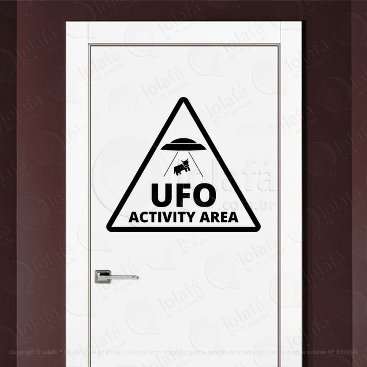 Área de atividade ufo ovnis adesivos alienígenas intergalácticos mod:152