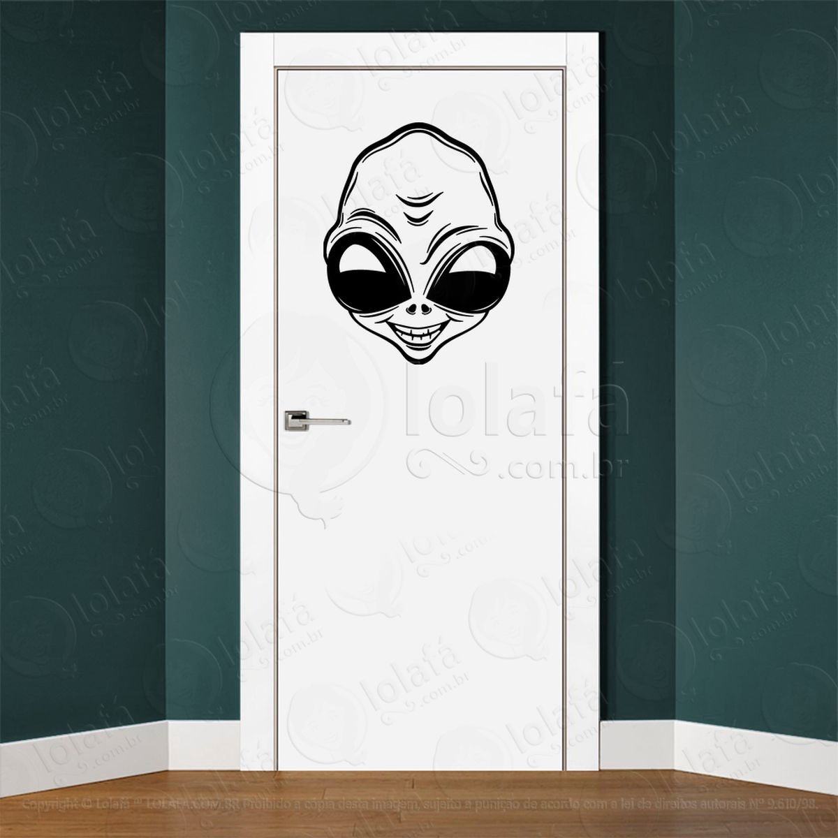 adesivo d alien 000166 2