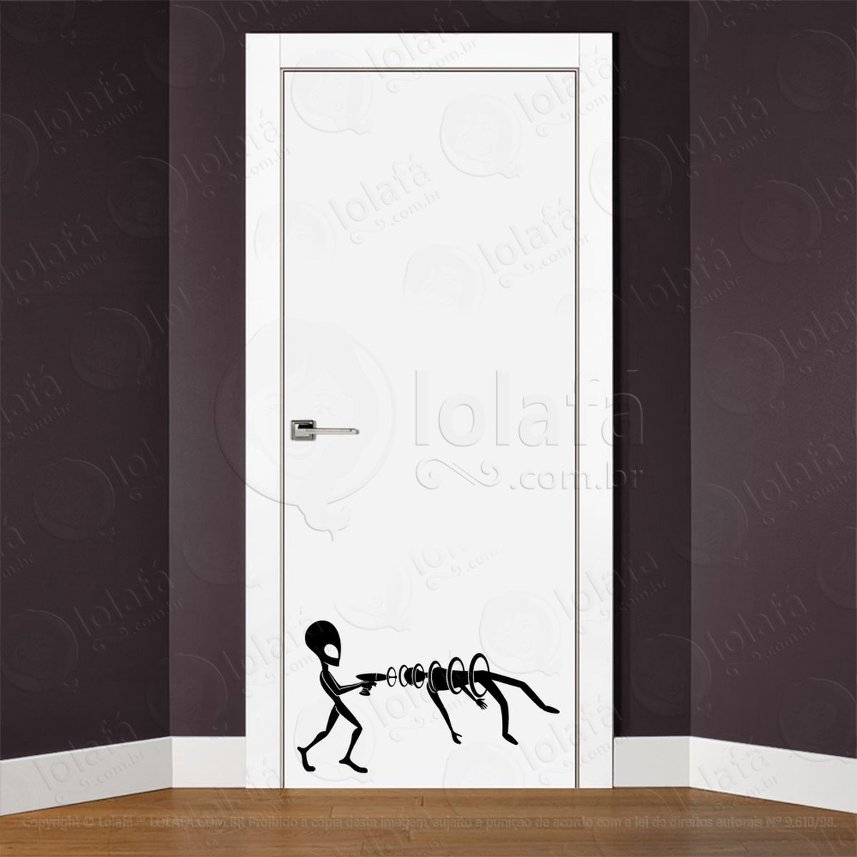 adesivo d alien 000167 2