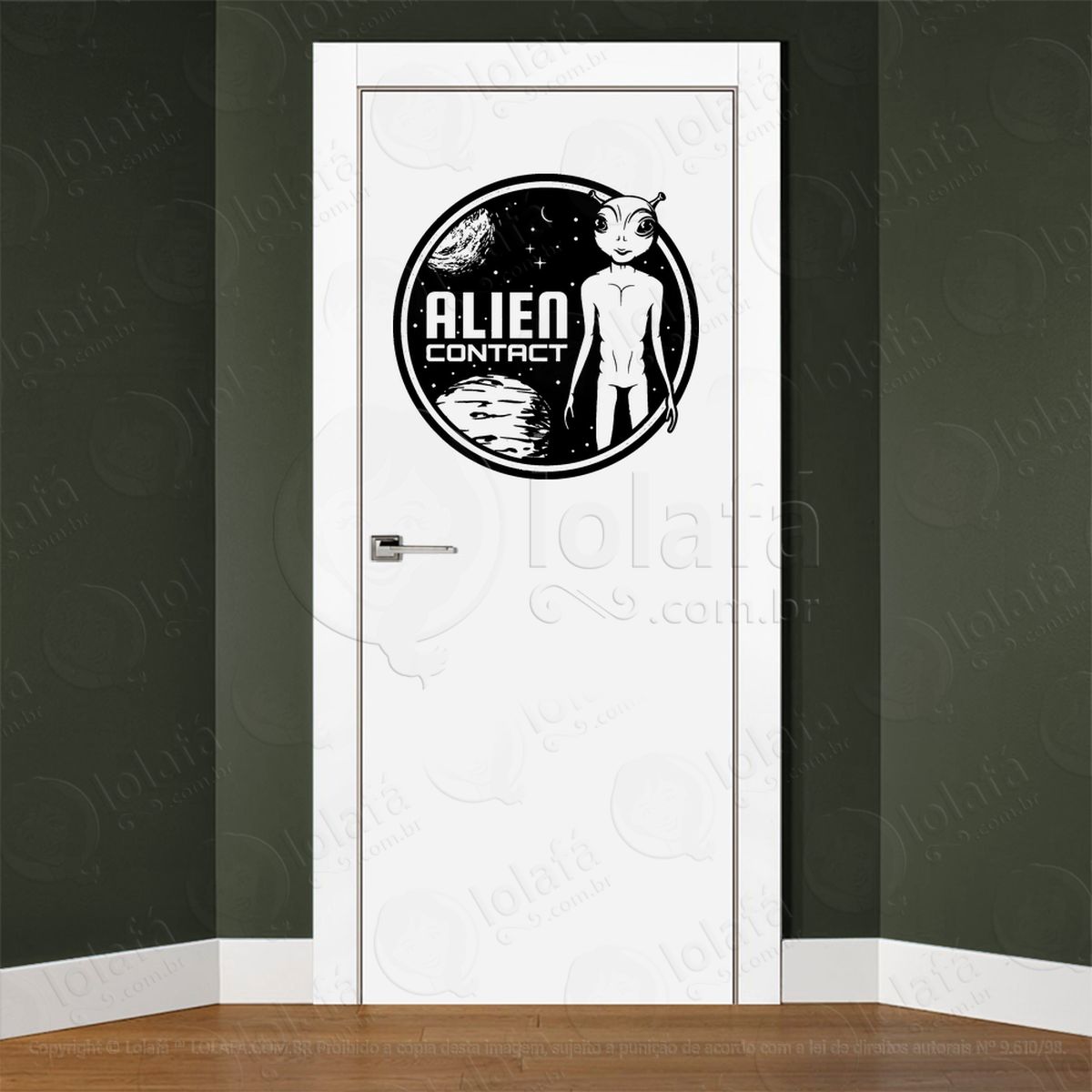 adesivo d alien 000182 2