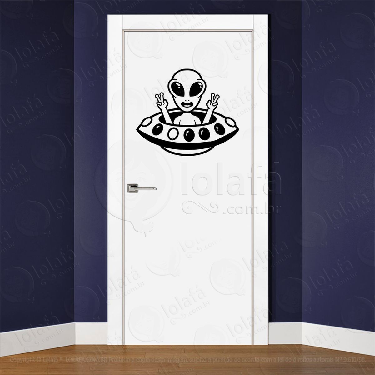 adesivo d alien 000186 2