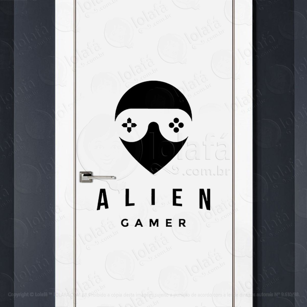 alien gamer adesivos alienígenas intergalácticos mod:187