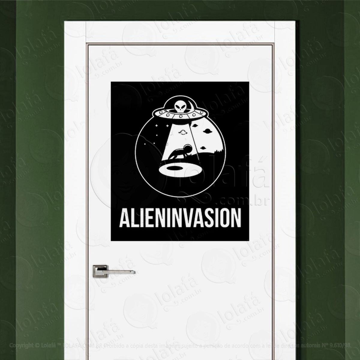 invasão alienígena adesivos alienígenas intergalácticos mod:190