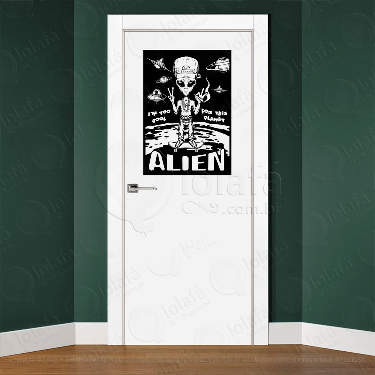 adesivo d alien 000203 2