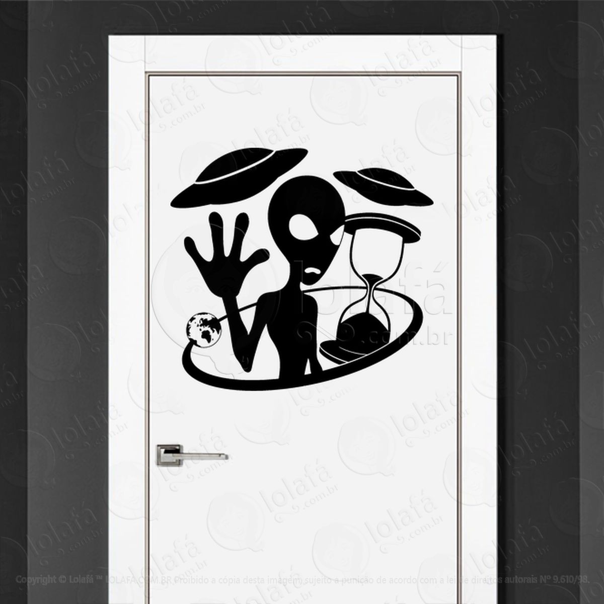 alien interdimensional adesivos alienígenas intergalácticos mod:236