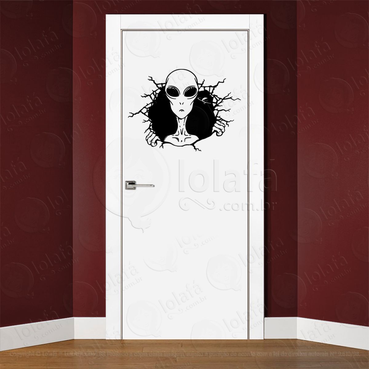 adesivo d alien 000247 2