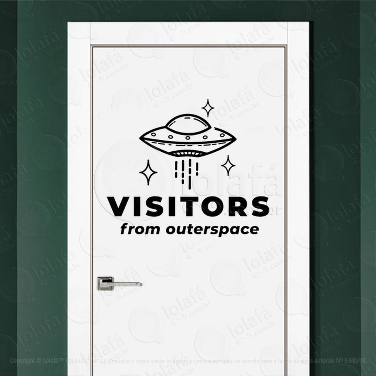 visitantes do espaço sideral adesivos alienígenas intergalácticos mod:256