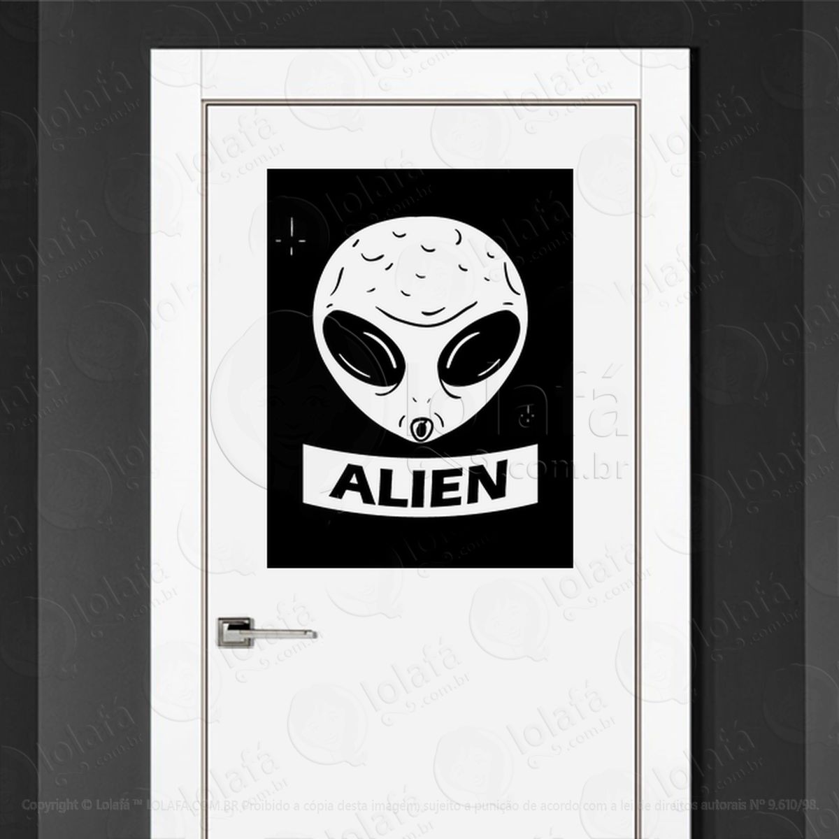 visitante alien adesivos alienígenas intergalácticos mod:268