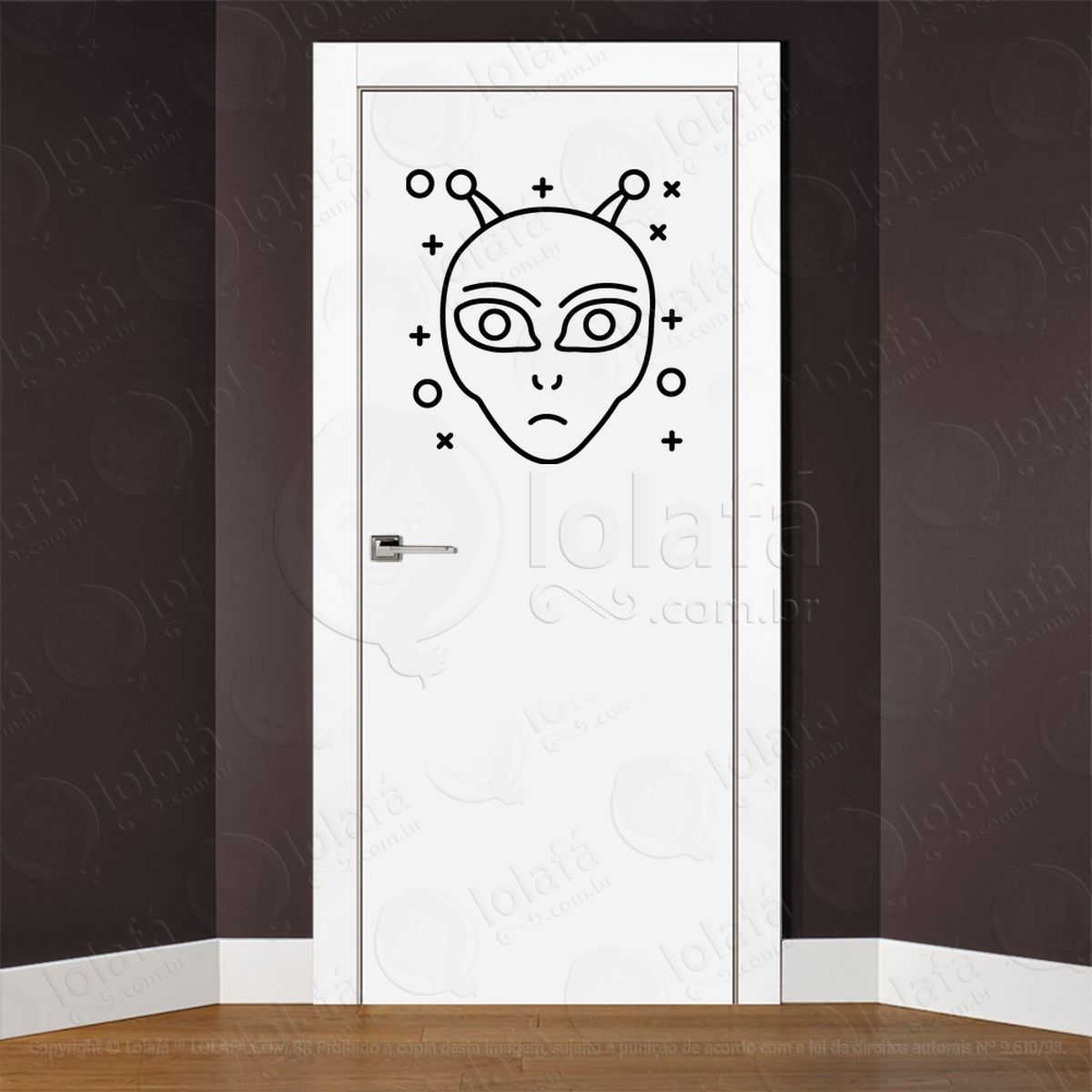 adesivo d alien 000291 2