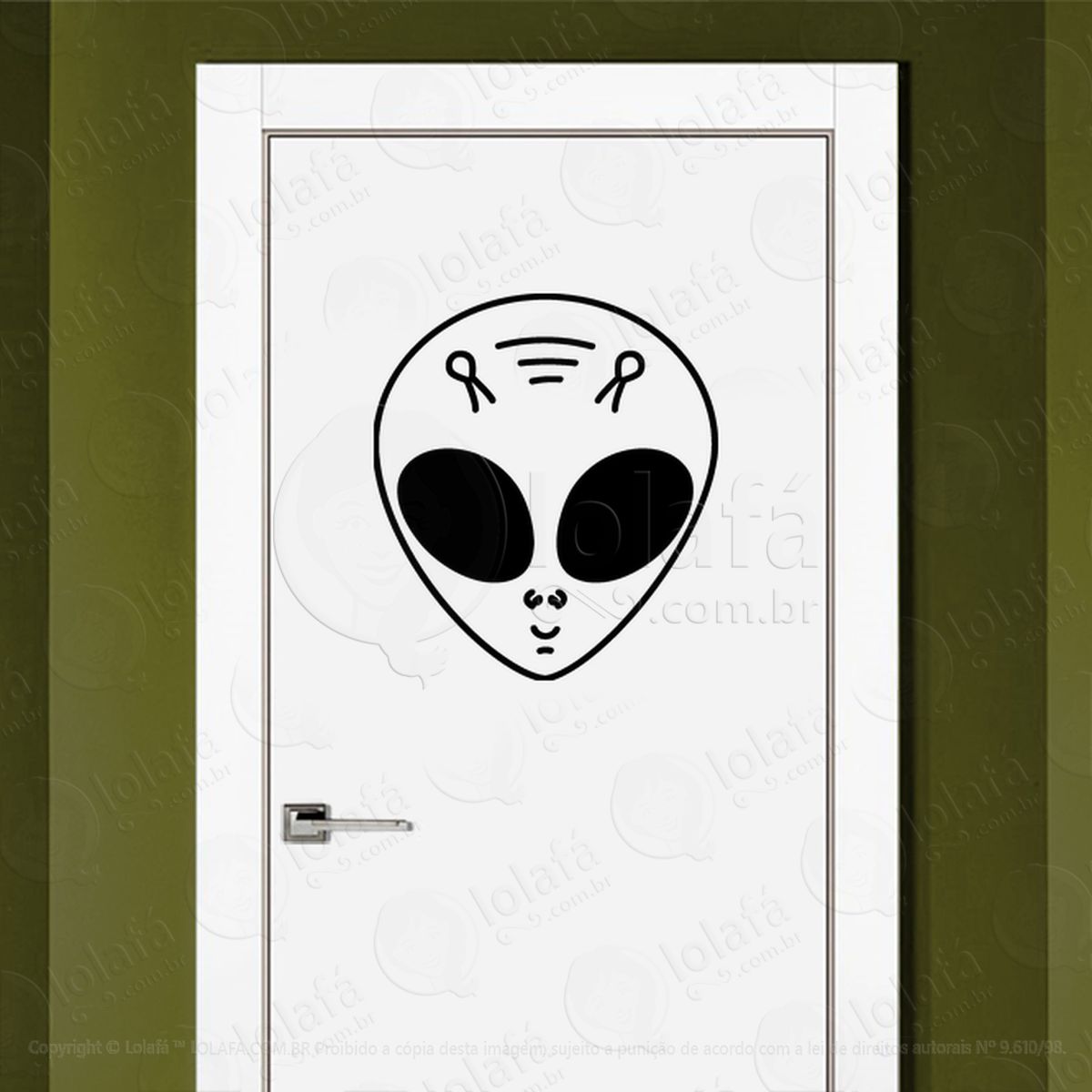 alien telepático adesivos alienígenas intergalácticos mod:294