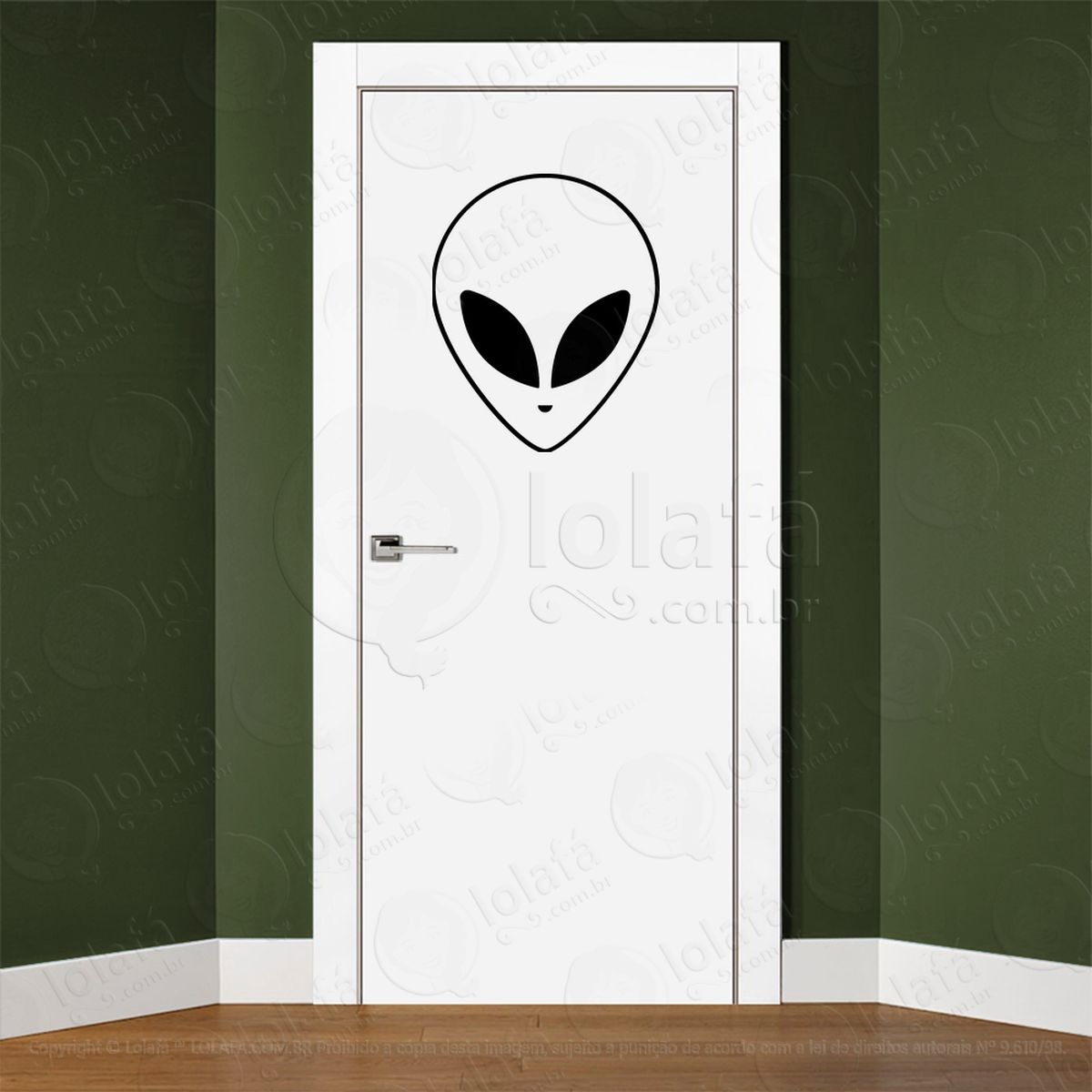 adesivo d alien 000295 2