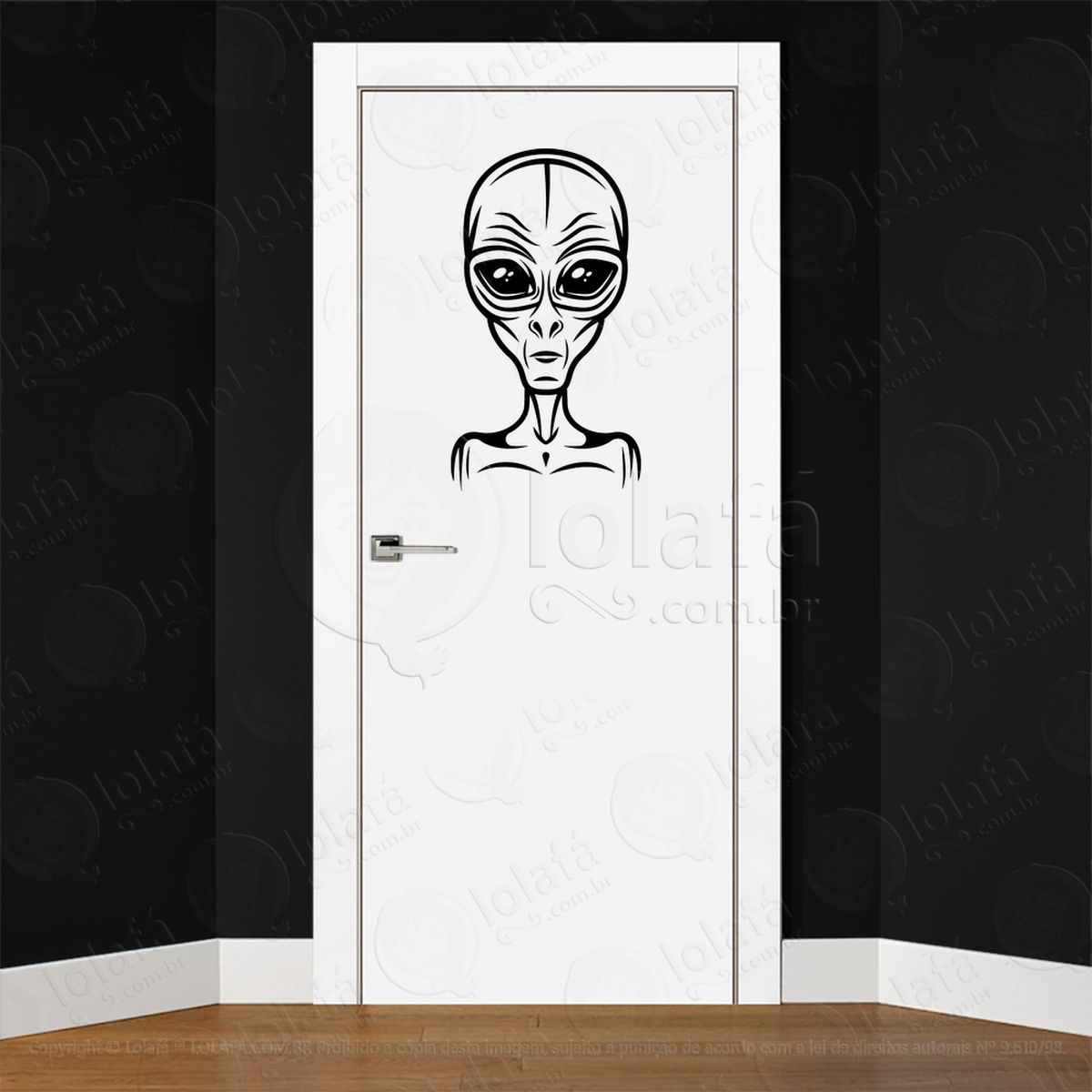 adesivo d alien 000322 2