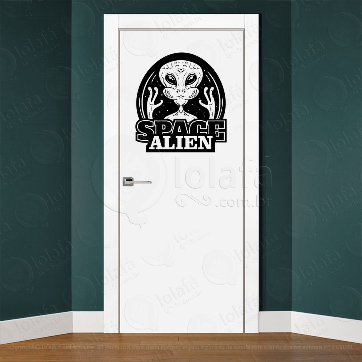 adesivo d alien 000325 2