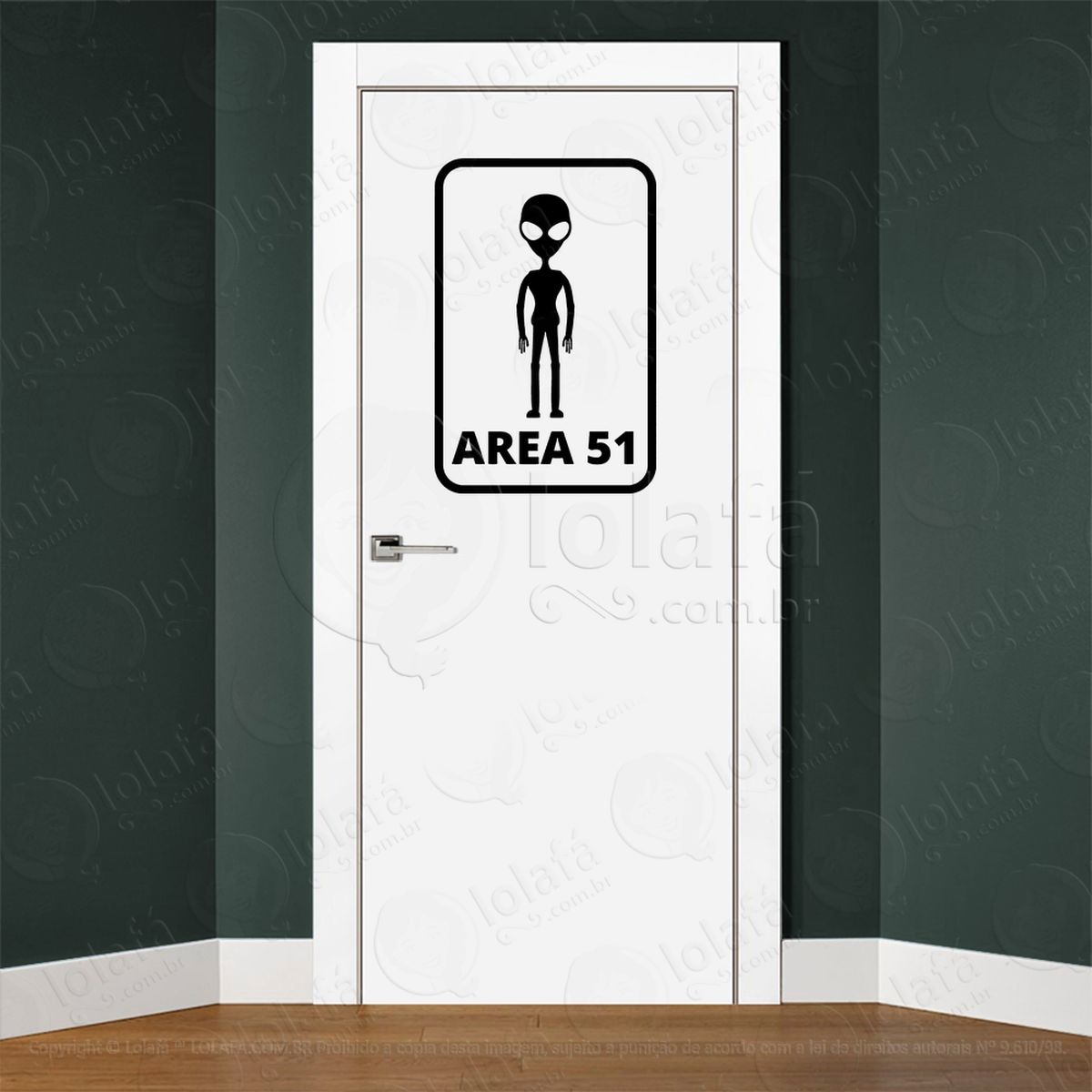 adesivo d alien 000327 2
