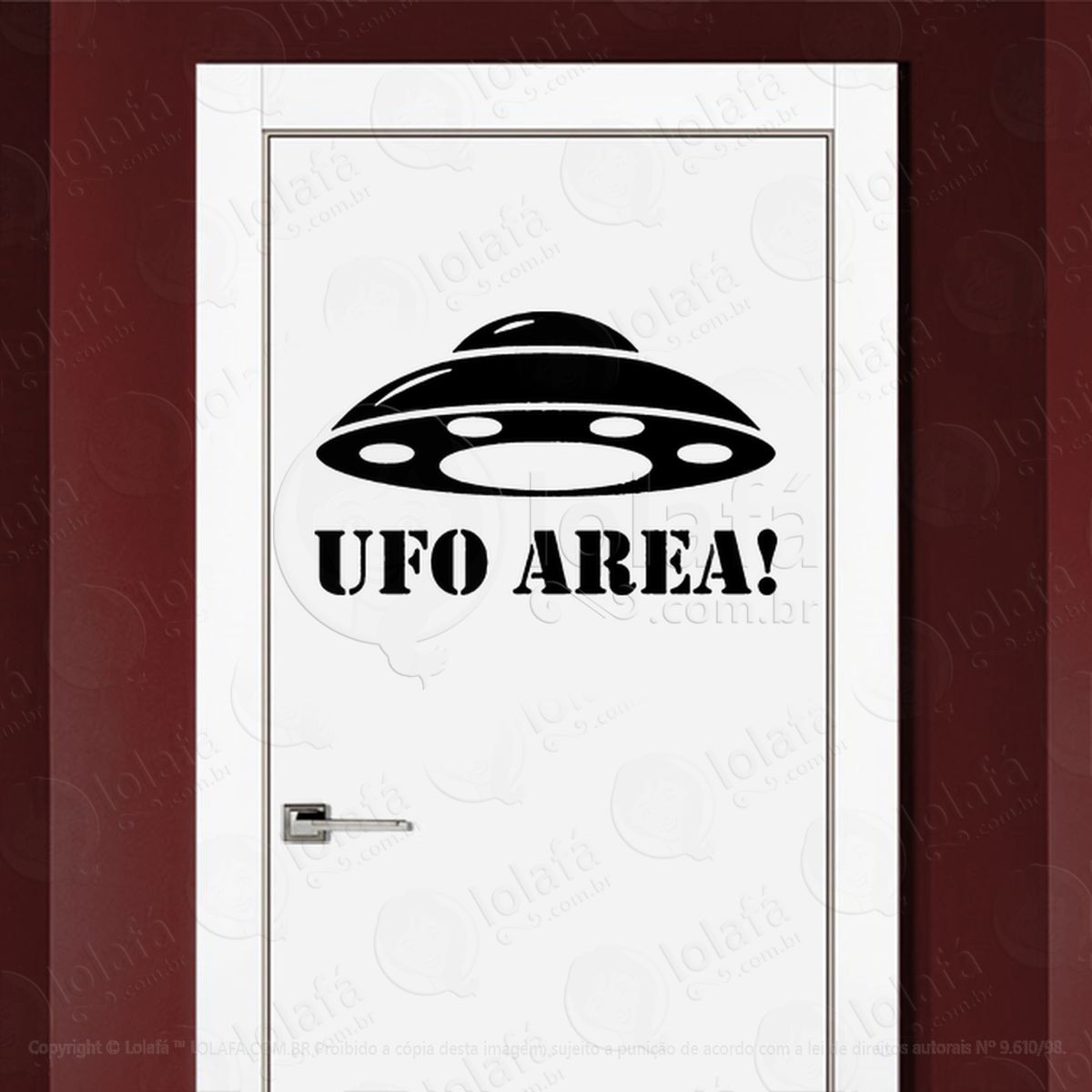 Área de ovnis ufo adesivos alienígenas intergalácticos mod:353