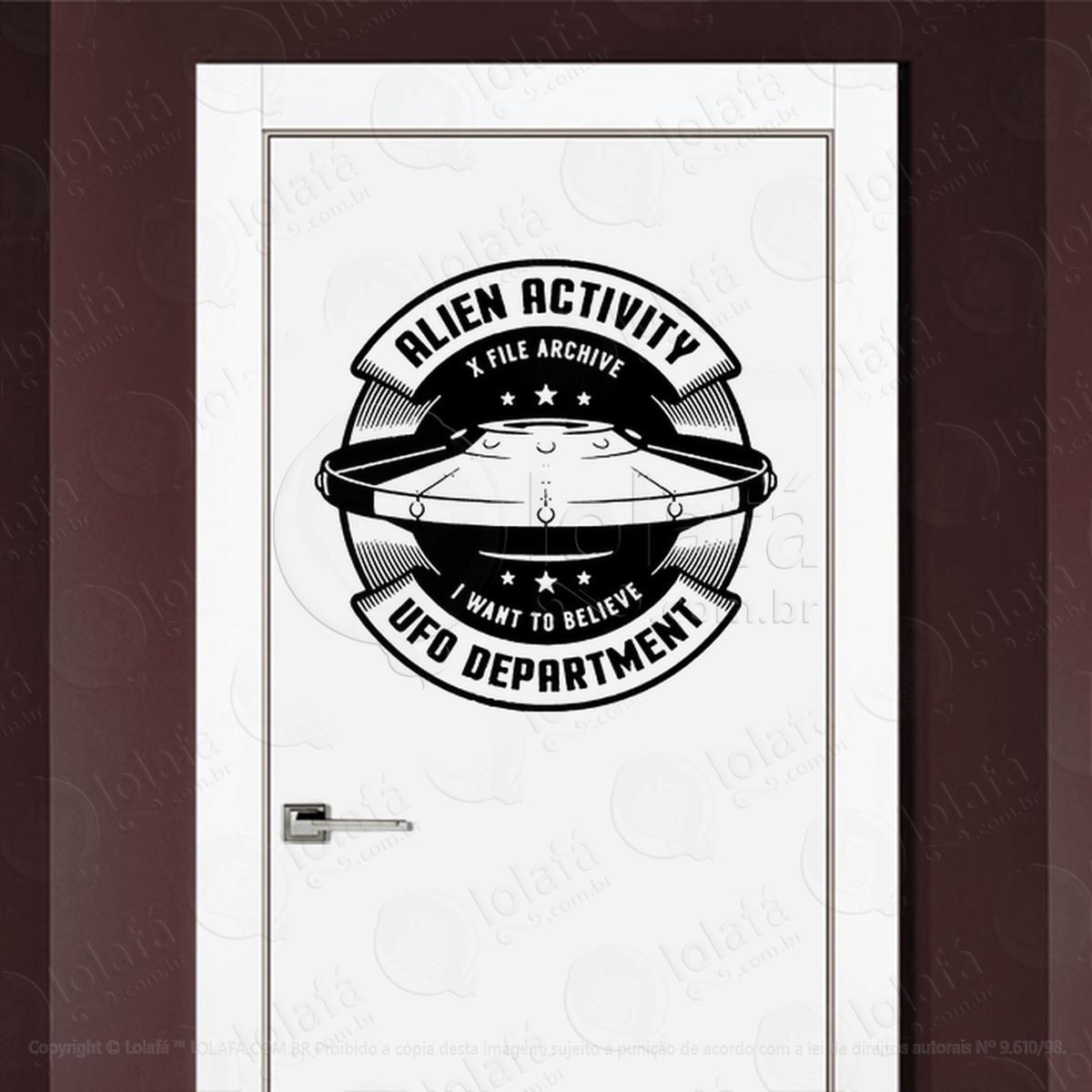 atividade alien arquivo x eu quero acreditar departamento ufo adesivos alienígenas intergalácticos mod:364