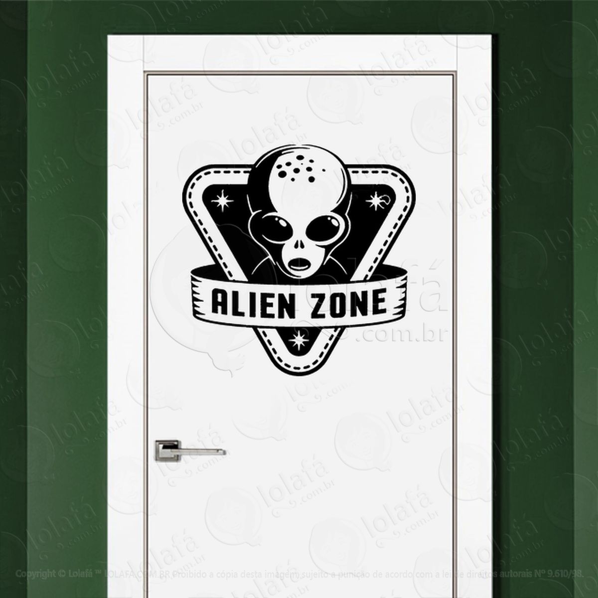 zona alienígena adesivos alienígenas intergalácticos mod:368