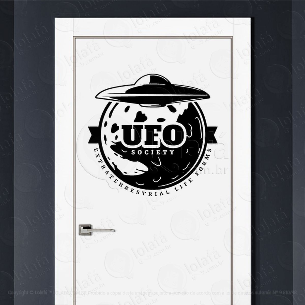 sociedade ufo formas de vida extraterrestre adesivos alienígenas intergalácticos mod:399