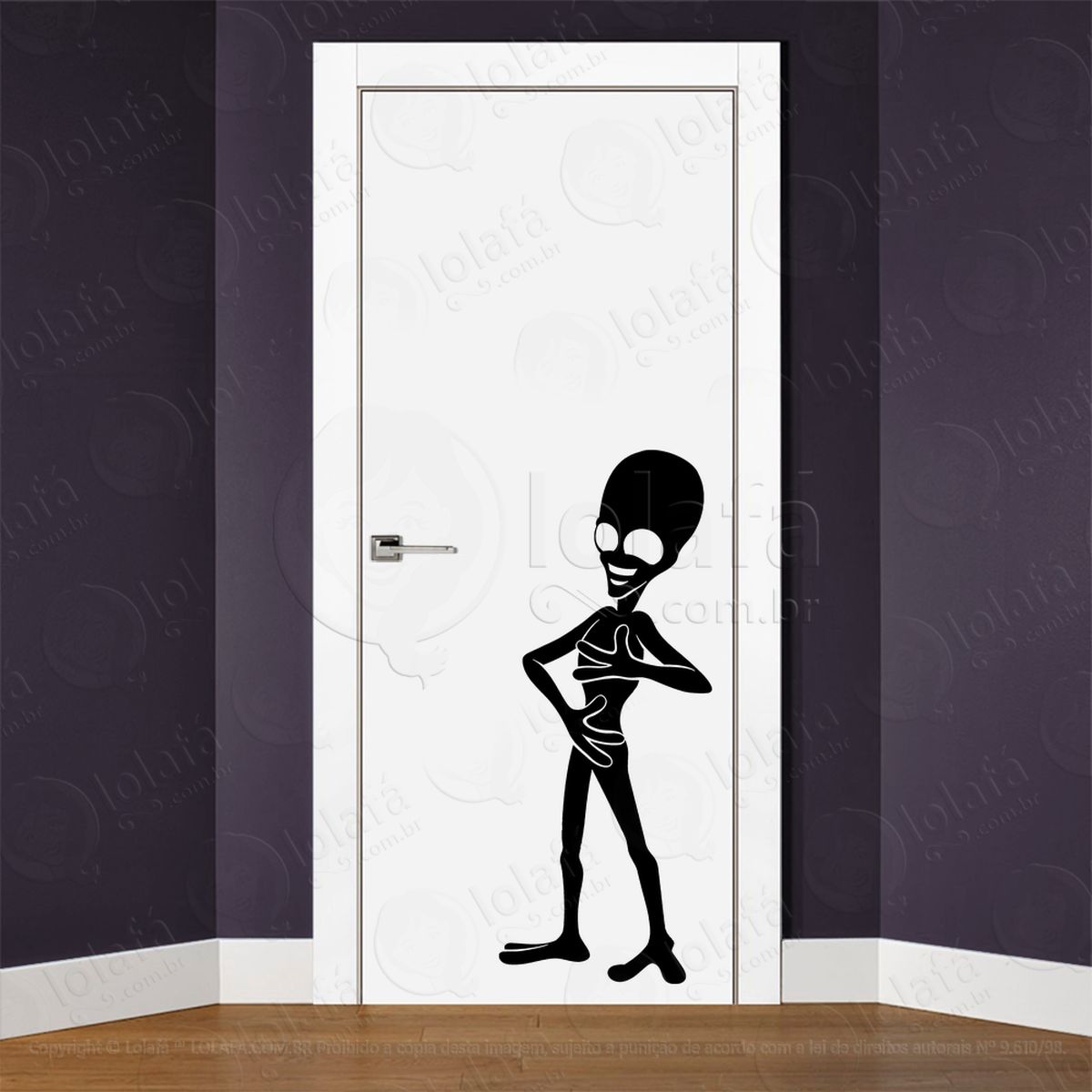 adesivo d alien 000407 2