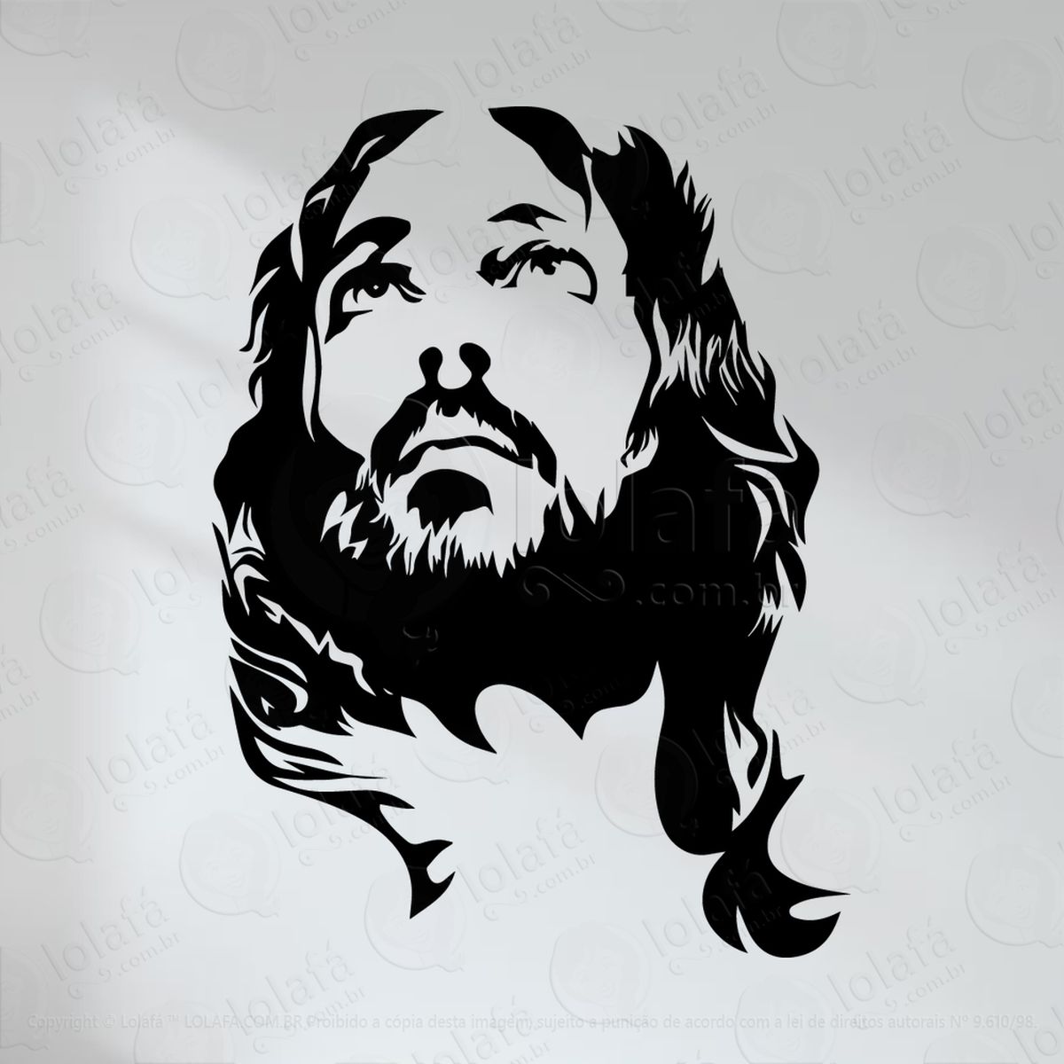 jesus cristo adesivos religiosos mod:8