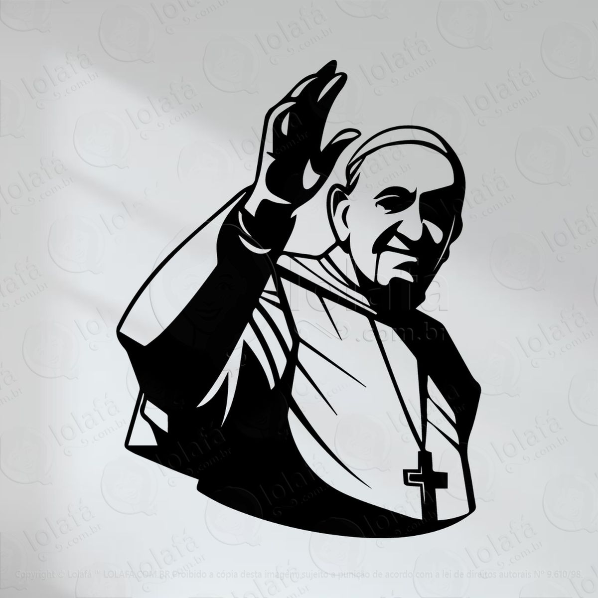 papa adesivos religiosos mod:48