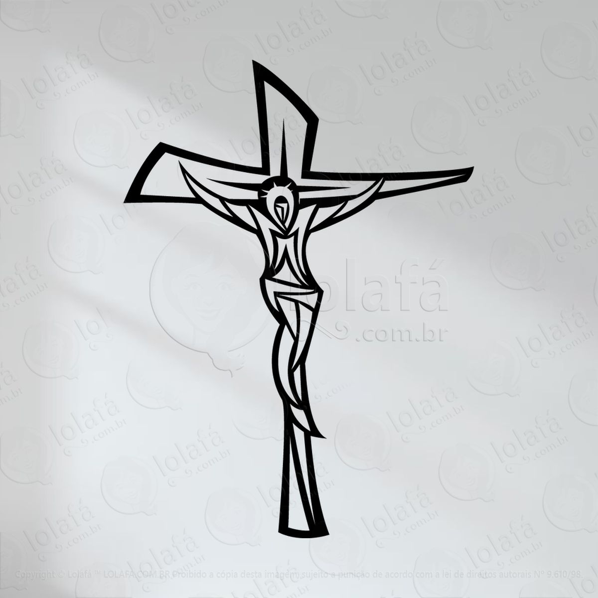 jesus cristo adesivos religiosos mod:59