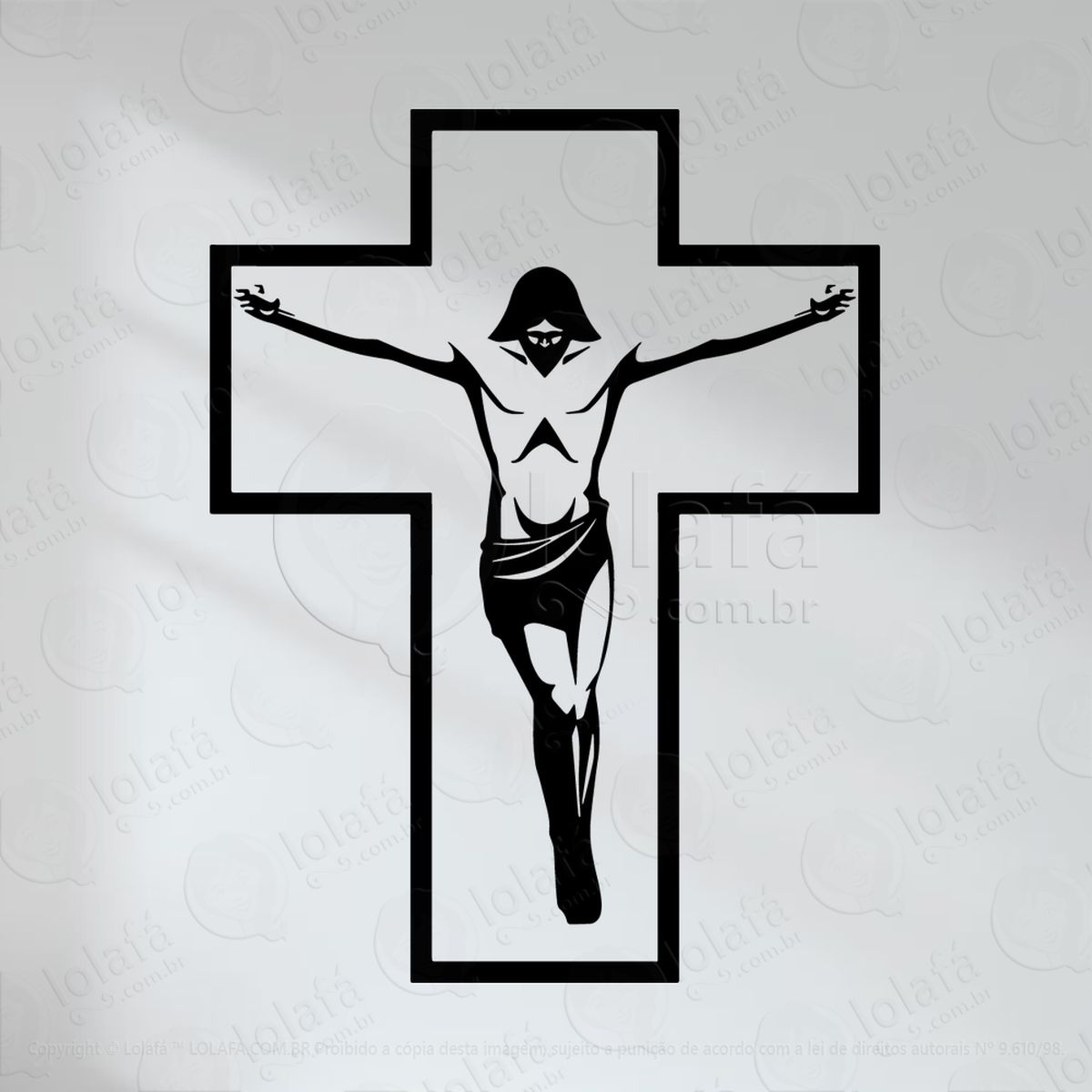 jesus cristo adesivos religiosos mod:60