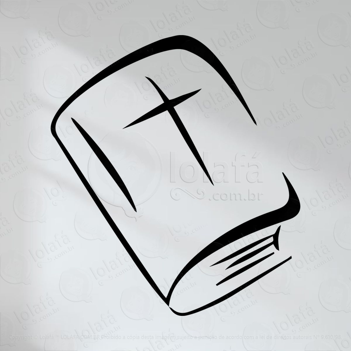 bíblia sagrada adesivos religiosos mod:75