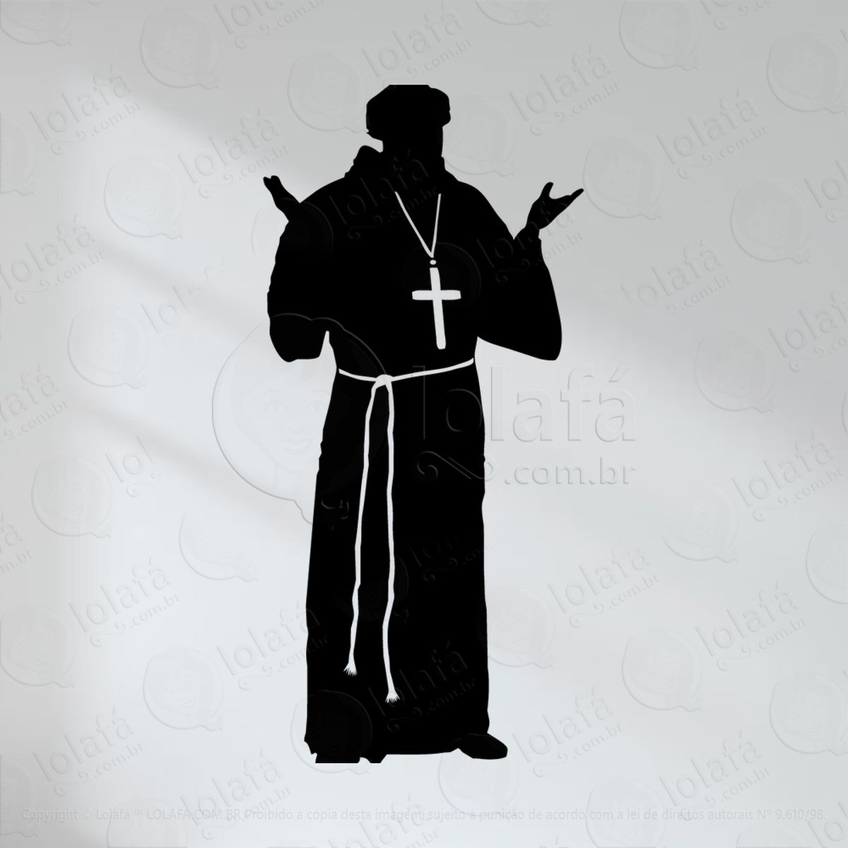 papa adesivos religiosos mod:99
