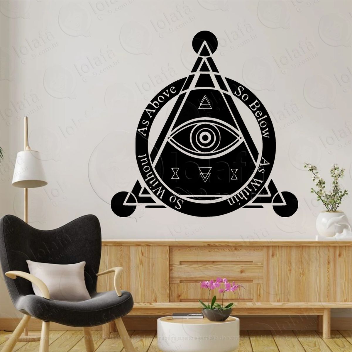 as above eye triangle olho da providência adesivos para altar ocultista mod:1